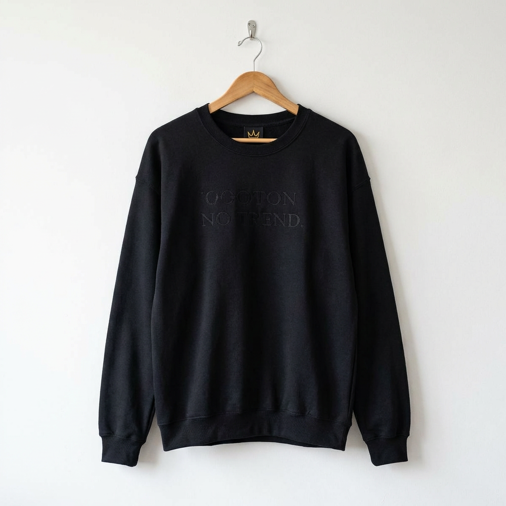 NO LOGO NO TREND — Crewneck Sweatshirt