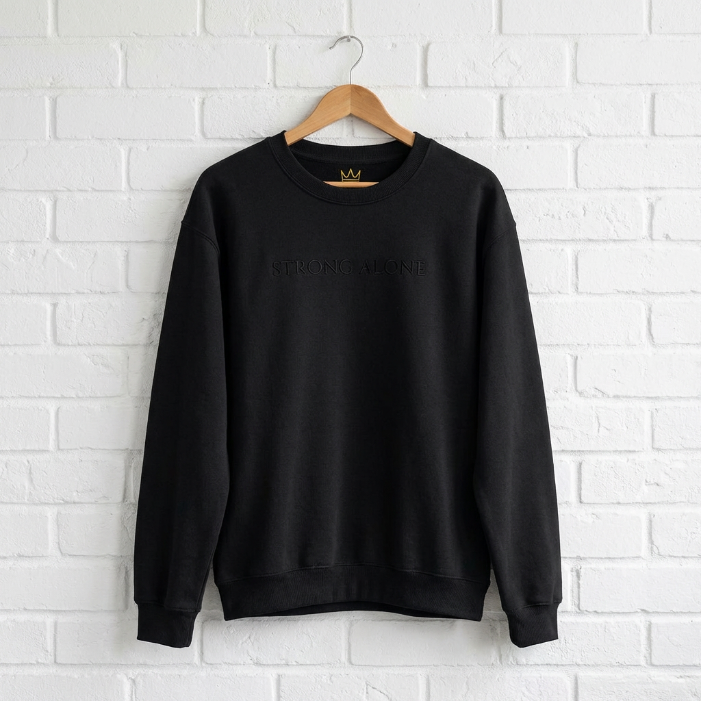 STRONG ALONE — Crewneck Sweatshirt